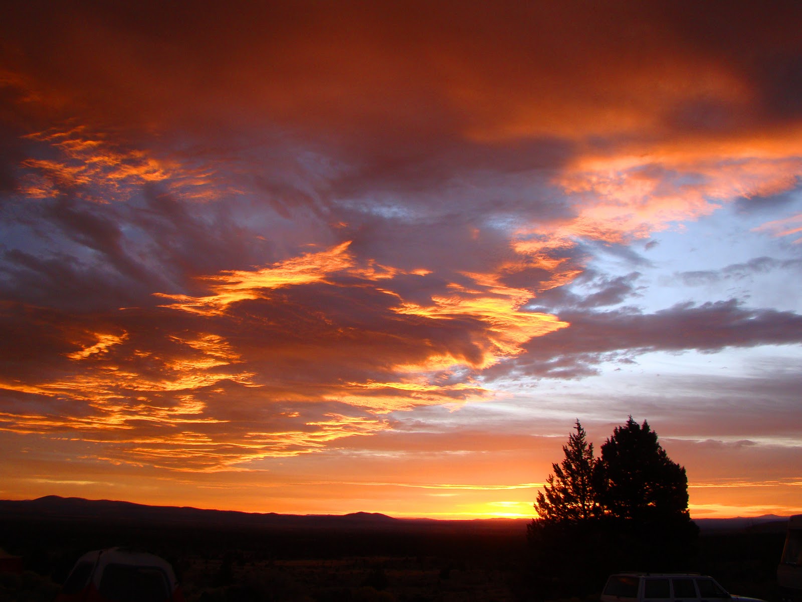 Geotripper Fire in the Sky Atmospheric Phenomena at Lava Beds