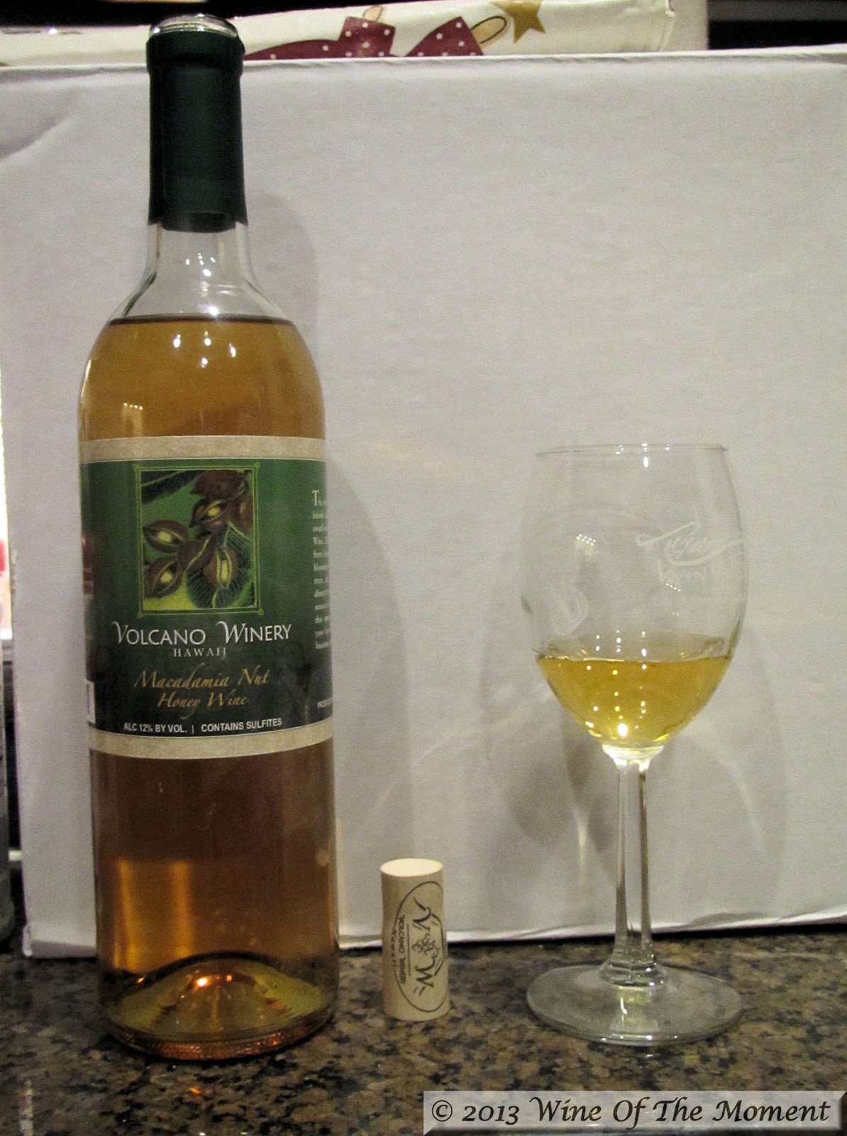 Wine Of The Moment Macadamia Nut Honey Wine Volcano Winery; Volcano