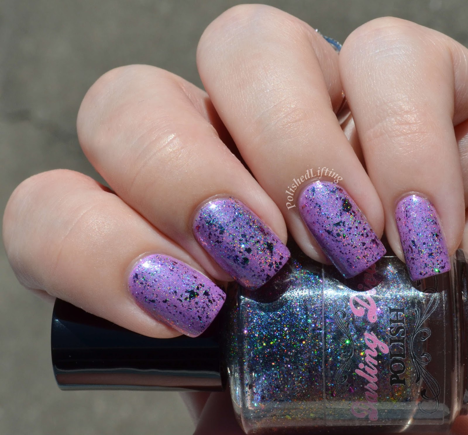 Polished Lifting Firecracker Lacquer & Darling Diva Polish Late Nights