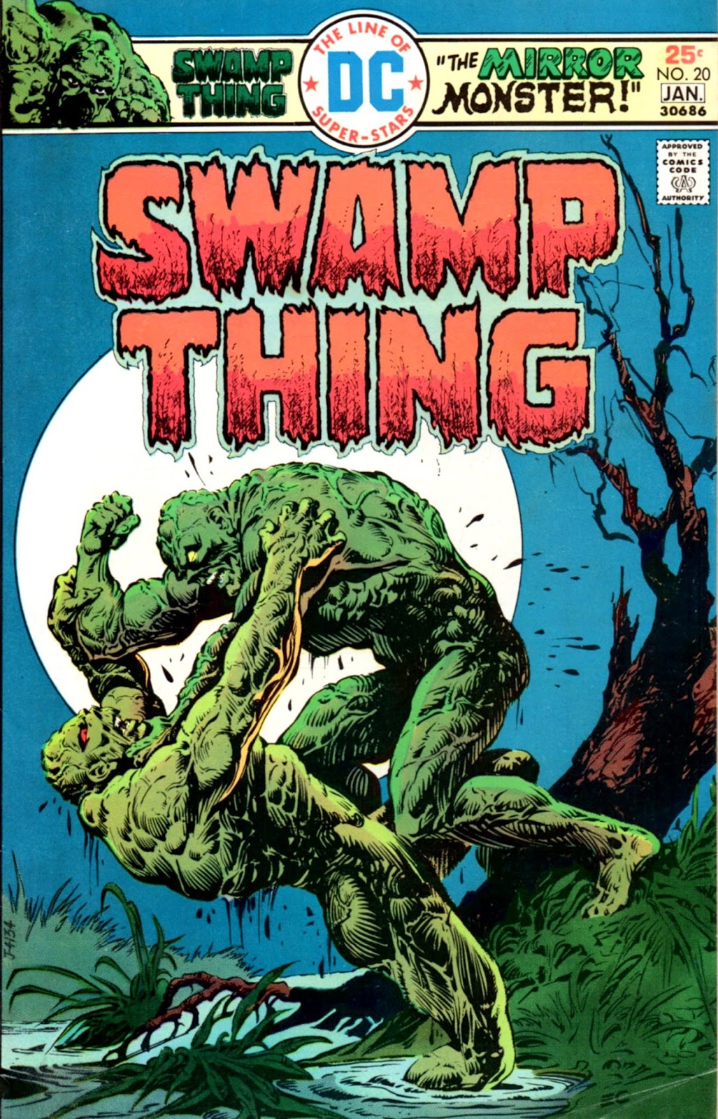 CRIVENS! COMICS & STUFF THE ORIGINAL SWAMP THING COVER GALLERY PART