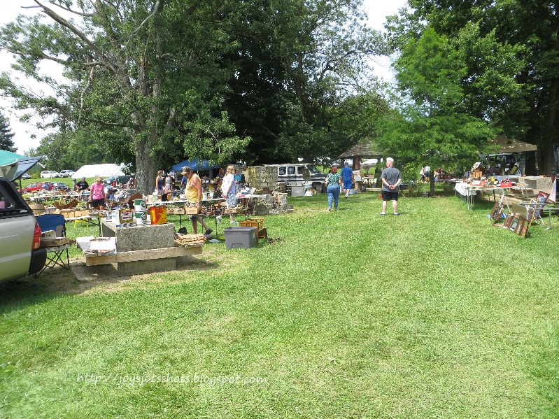 Joy's Jots, Shots & Whatnots Finishing Off the Longest Yard Sale in