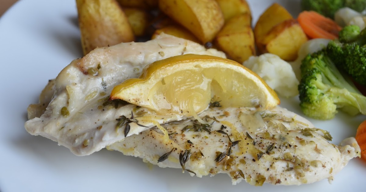 Lemon Thyme Chicken ~ Stuff and Spice