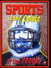 Sports Is The Opiate - Greeting Cards