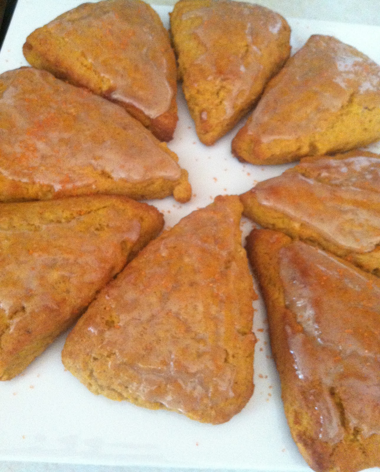 Nutritious and Delicious GlutenFree Pumpkin Cinnamon Cream Cheese Scones
