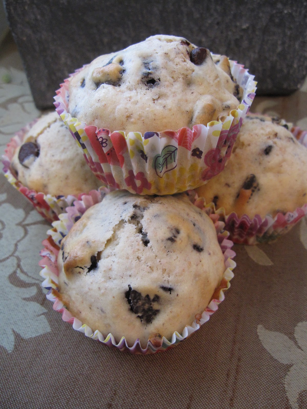 A Taste of Madness Chocolate Chip Oreo Muffins