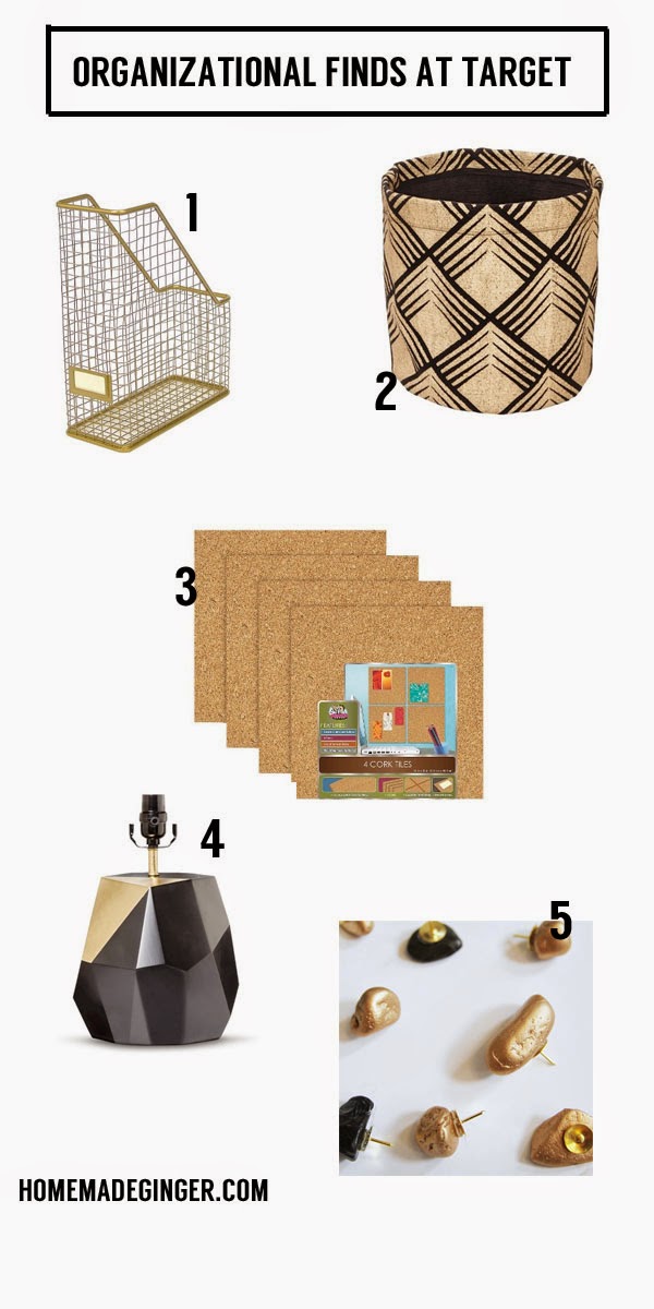 Metallic Stone Thumbtacks + 25 Target Gift Card Giveaway! Homemade