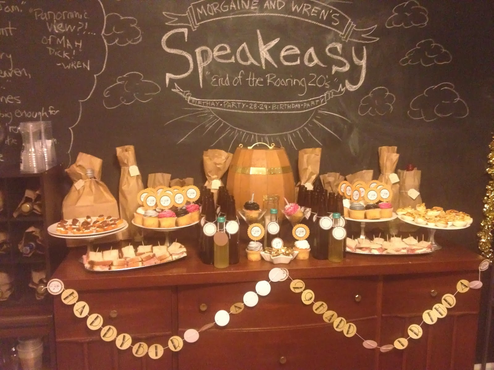 Speakeasy Party Decor- Make The Coolest Party- Authentic Pieces ++++  Amazing
