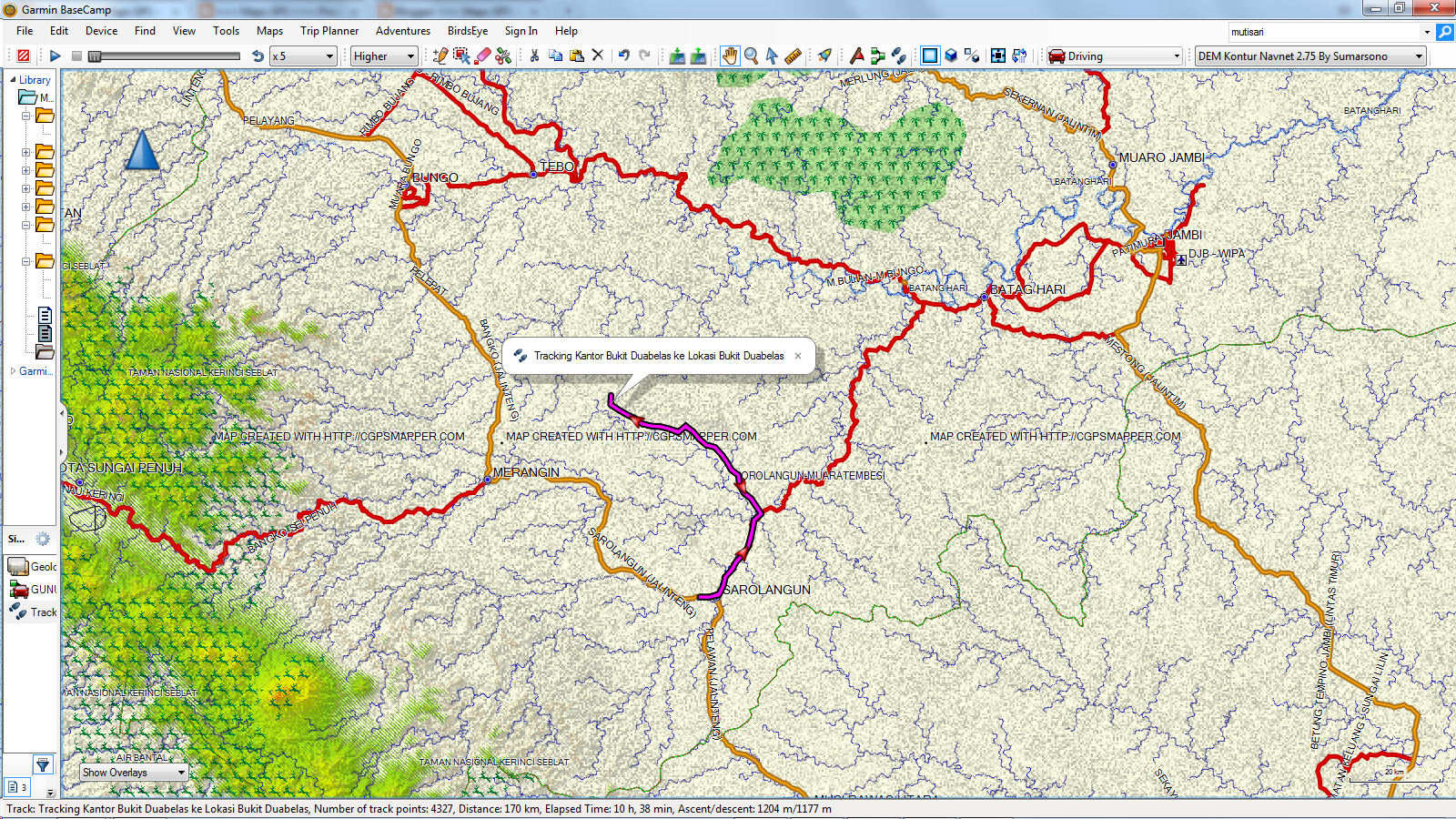 : Sekilas Tentang Taman Nasional Bukit Duabelas Propinsi Jambi