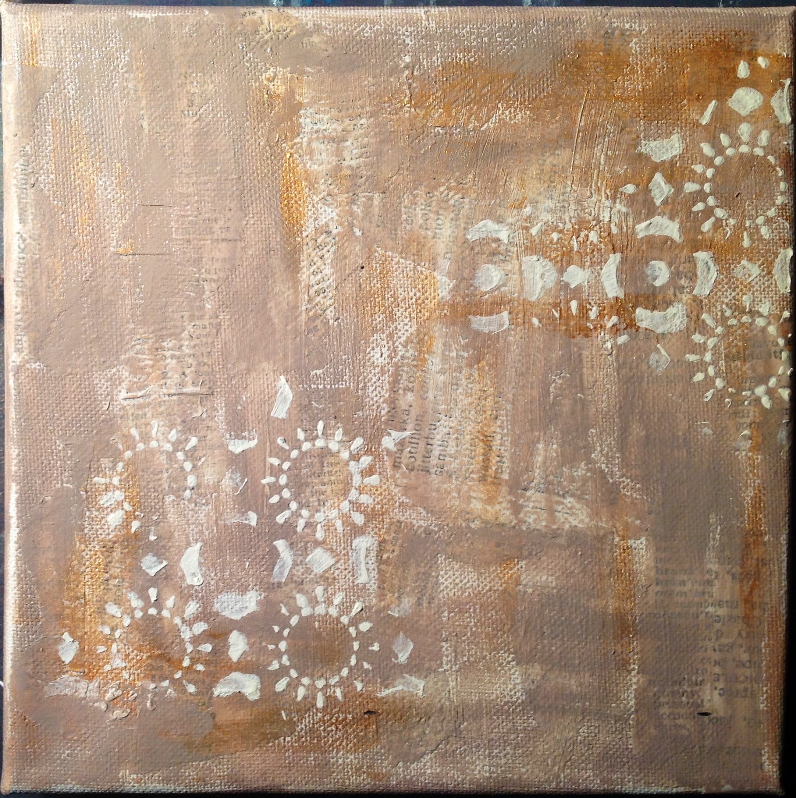 Mixed Media Place Challenge How U Use Gesso Jak TY Używasz Gesso