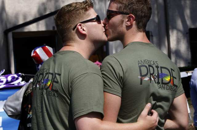 Pentagon into moving backwards" on the issue of gays in the military. 