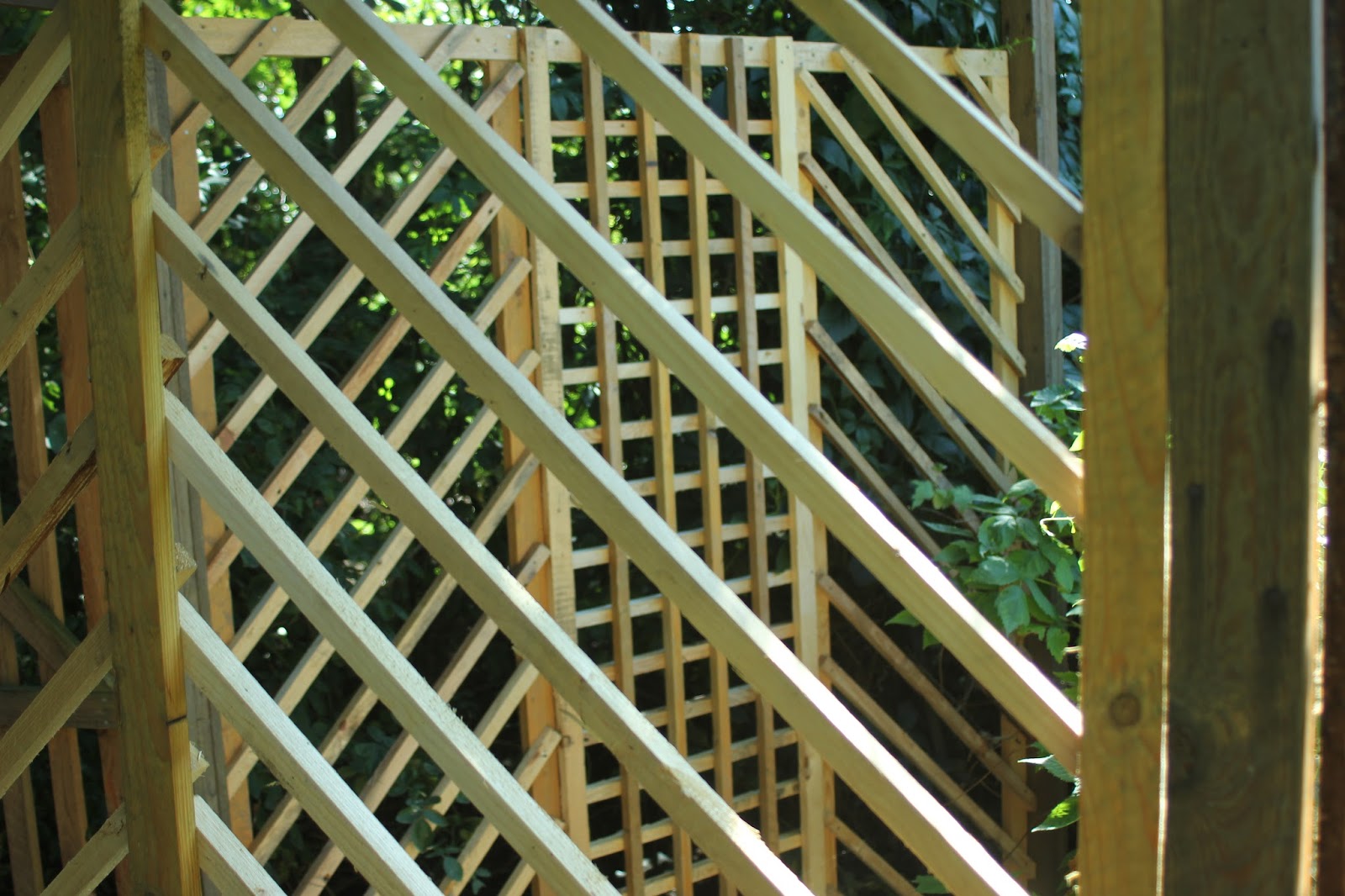 DIY Garden Gazebo from Pallet Wood Part 2 Trellis Panels and Door