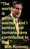 Mitt Romney on climate change.