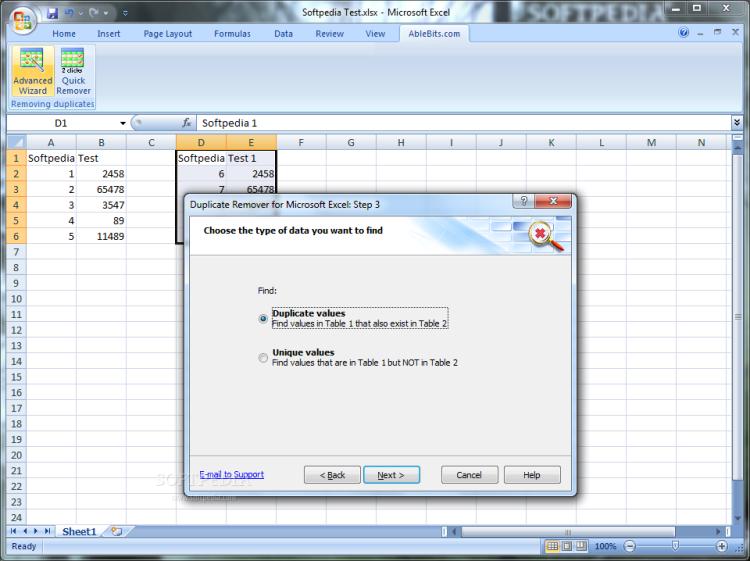 Duplicate Remover For Microsoft Excel