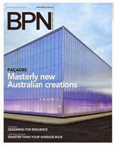 BPN Building Products News 2013-02 - March 2013 | ISSN 1039-9704 | TRUE PDF | Mensile | Architettura | Ingegneria | Materiali | Edilizia
BPN Building Products News keeps commercial and residential building designers, architects, specifiers and builders up to date with the latest industry news and events, along with new products and their applications.