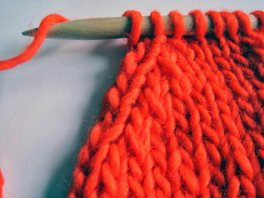 Knitting and More: Decreases on the knit side of the fabric; which one to use