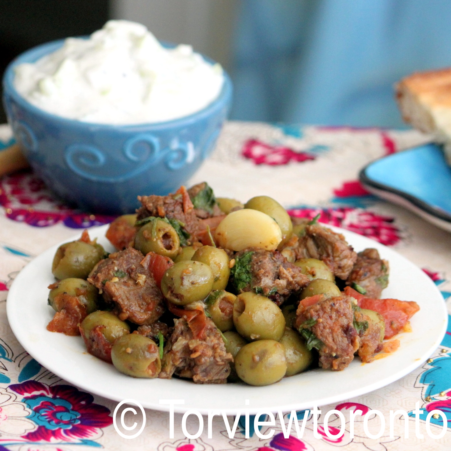 Torviewtoronto Garlic beef with olives