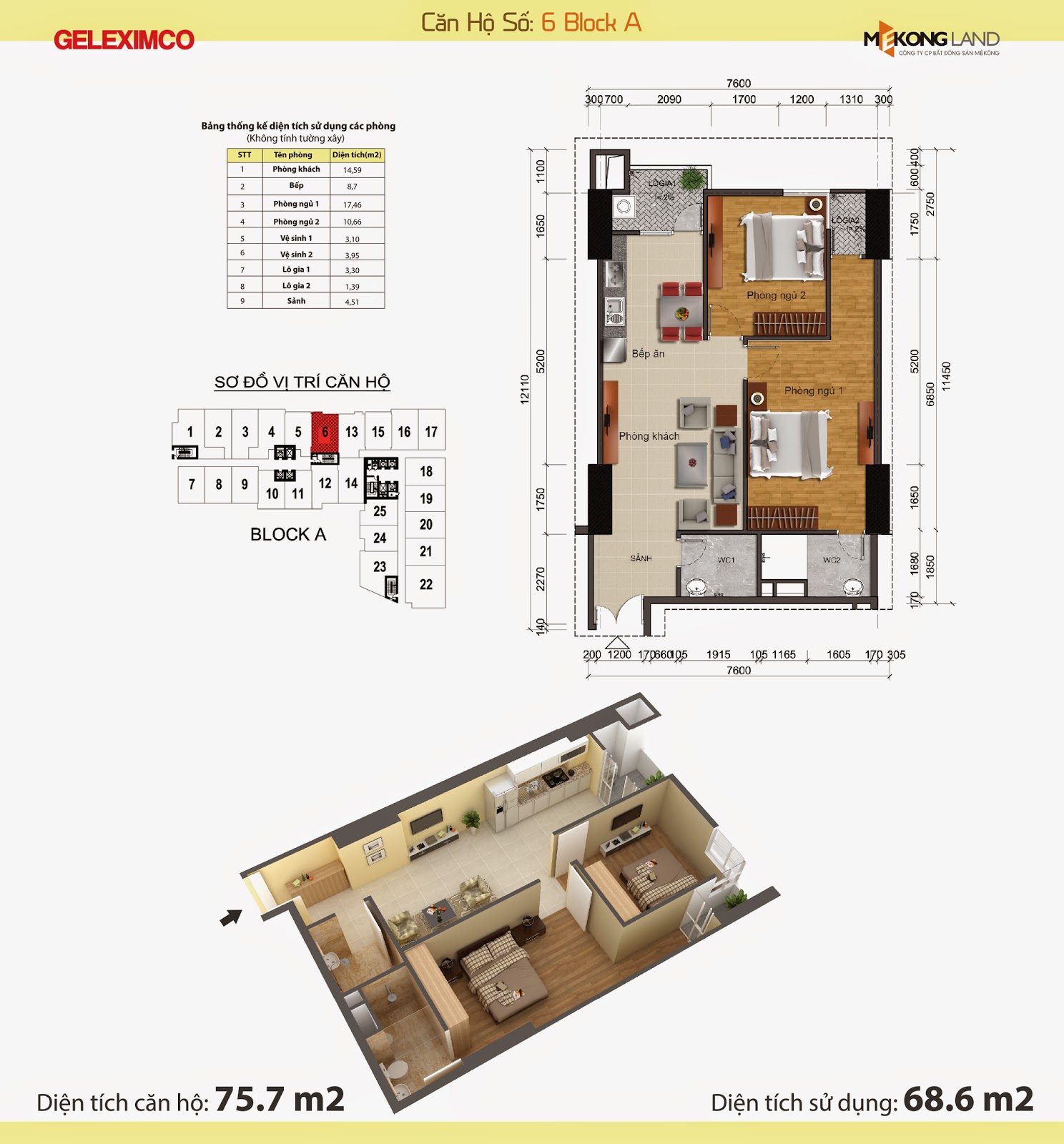 MẶT BẰNG CĂN HỘ CHUNG CƯ GEMEK TOWER - HÀ ĐÔNG MẶT BẰNG CĂN HỘ CHUNG CƯ GEMEK TOWER - HÀ ĐÔNG