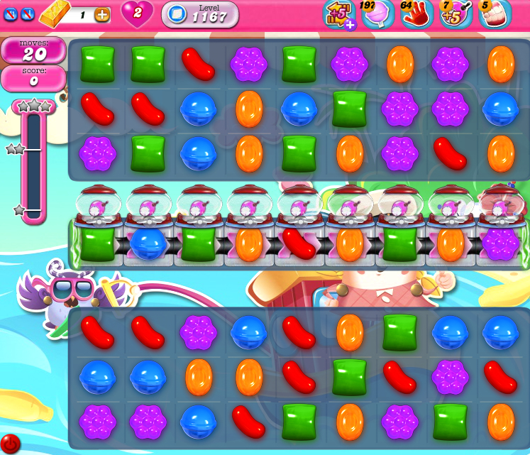 Candy Crush Saga 1167 Candy Crush Saga 1167