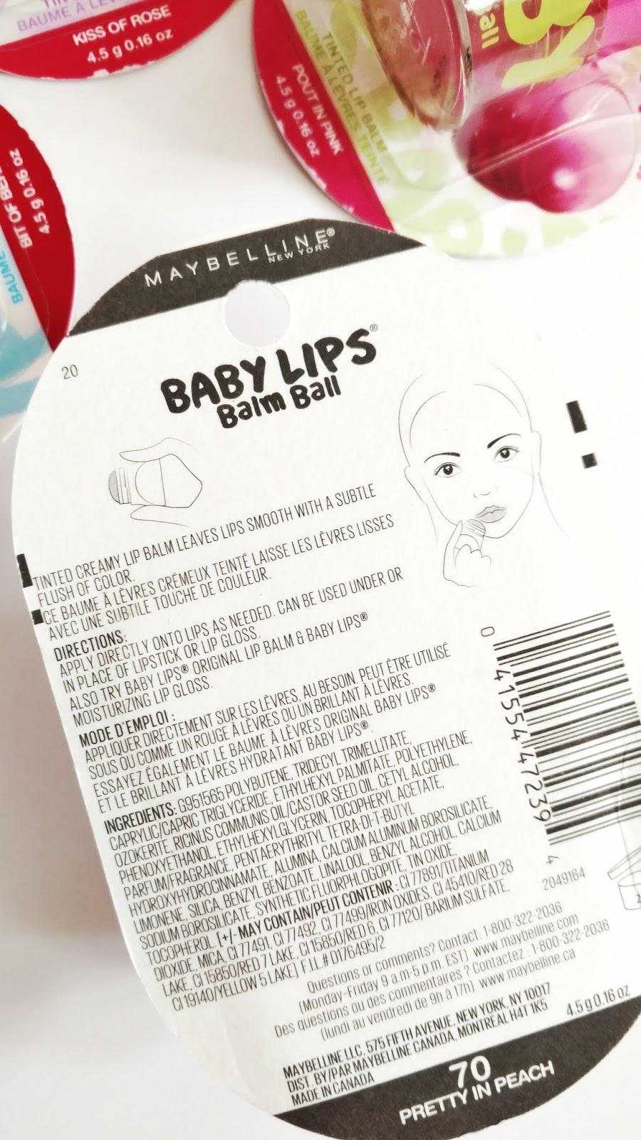 Maybelline Baby Lips Balm Ball Review