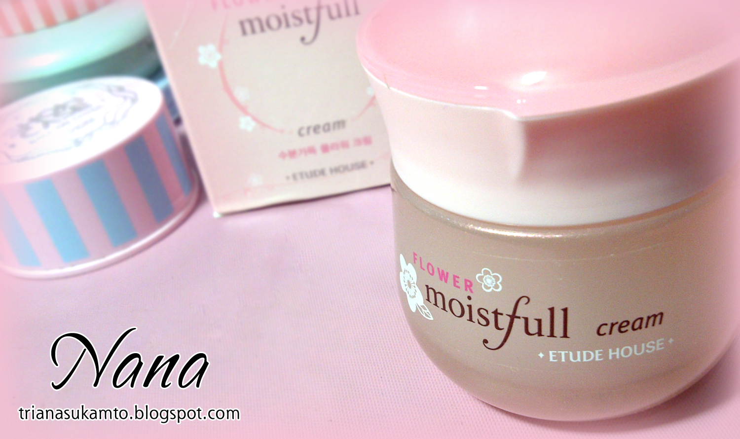 Etude Moistfull Flower Cream Review I'ts My Life