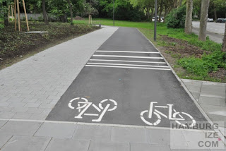 © hamburgize.com / Stefan Warda - Hamburger "Schnellradweg" Veloroute 8 - Hammer Landstraße