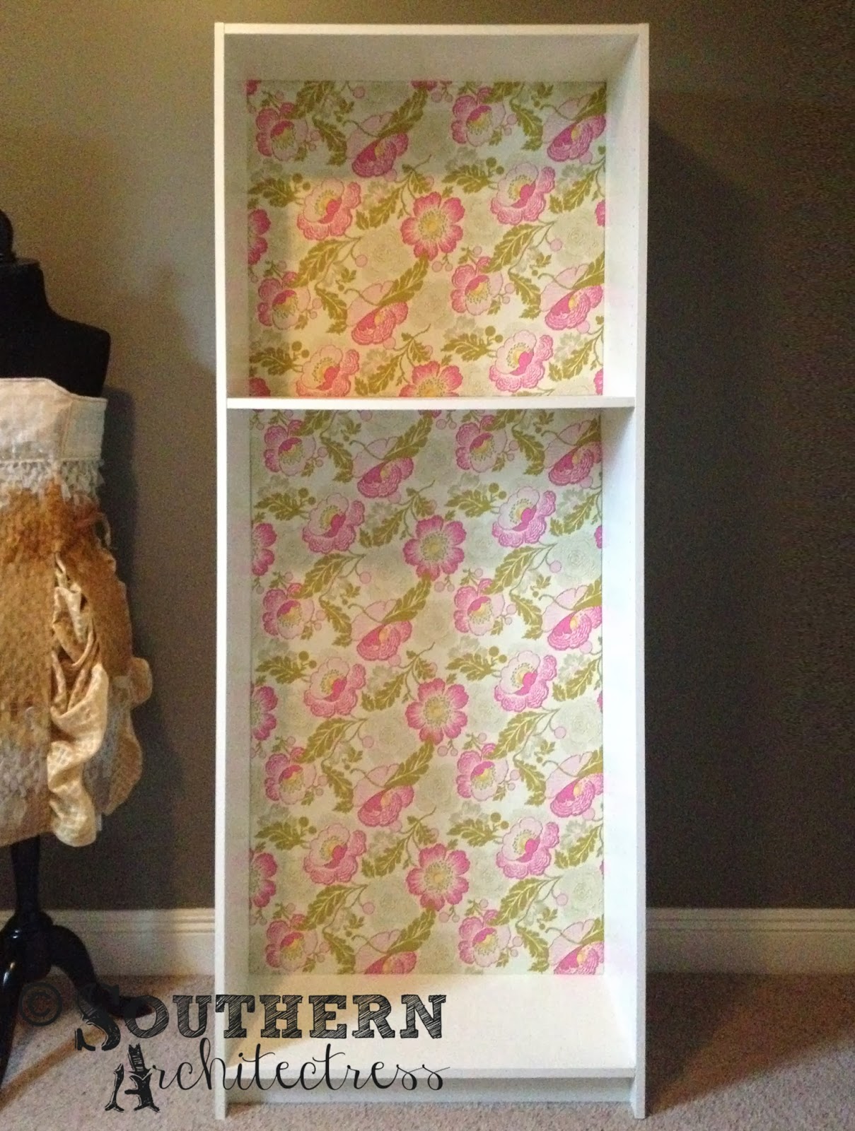 Southern Architectress Bookcase Revamp