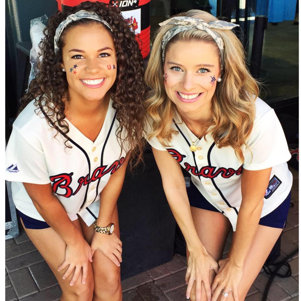 Pro Cheerleader Heaven The Atlanta Braves Tomahawk Team is Hot!