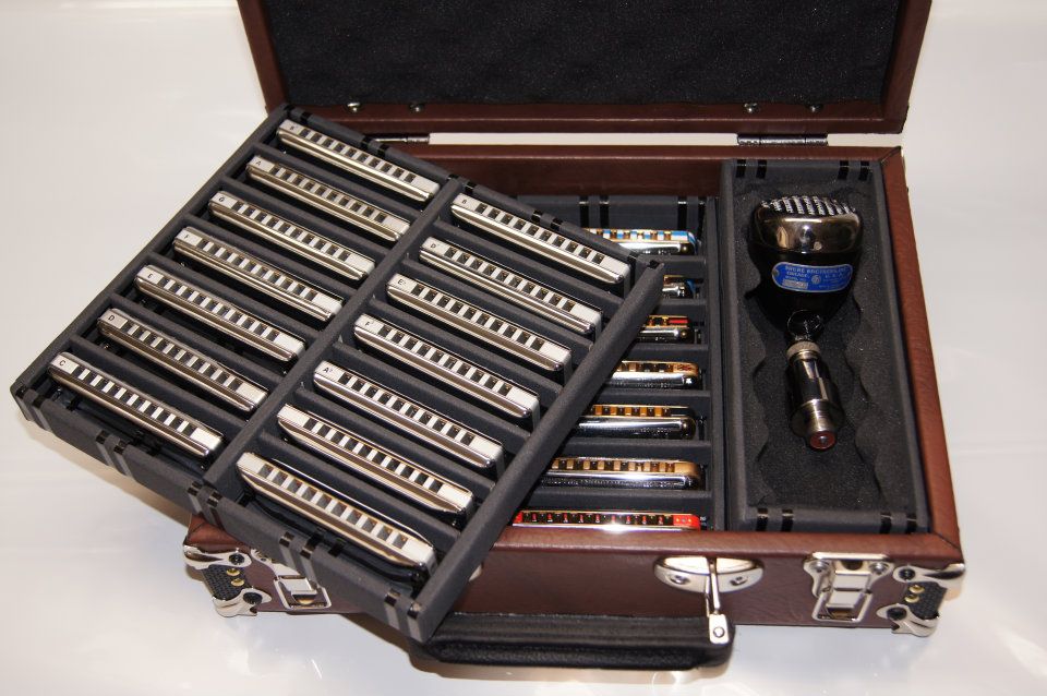 WORLD OF HARMONICA WOH Gear Guide Custom Harmonicas and Cases by Andy