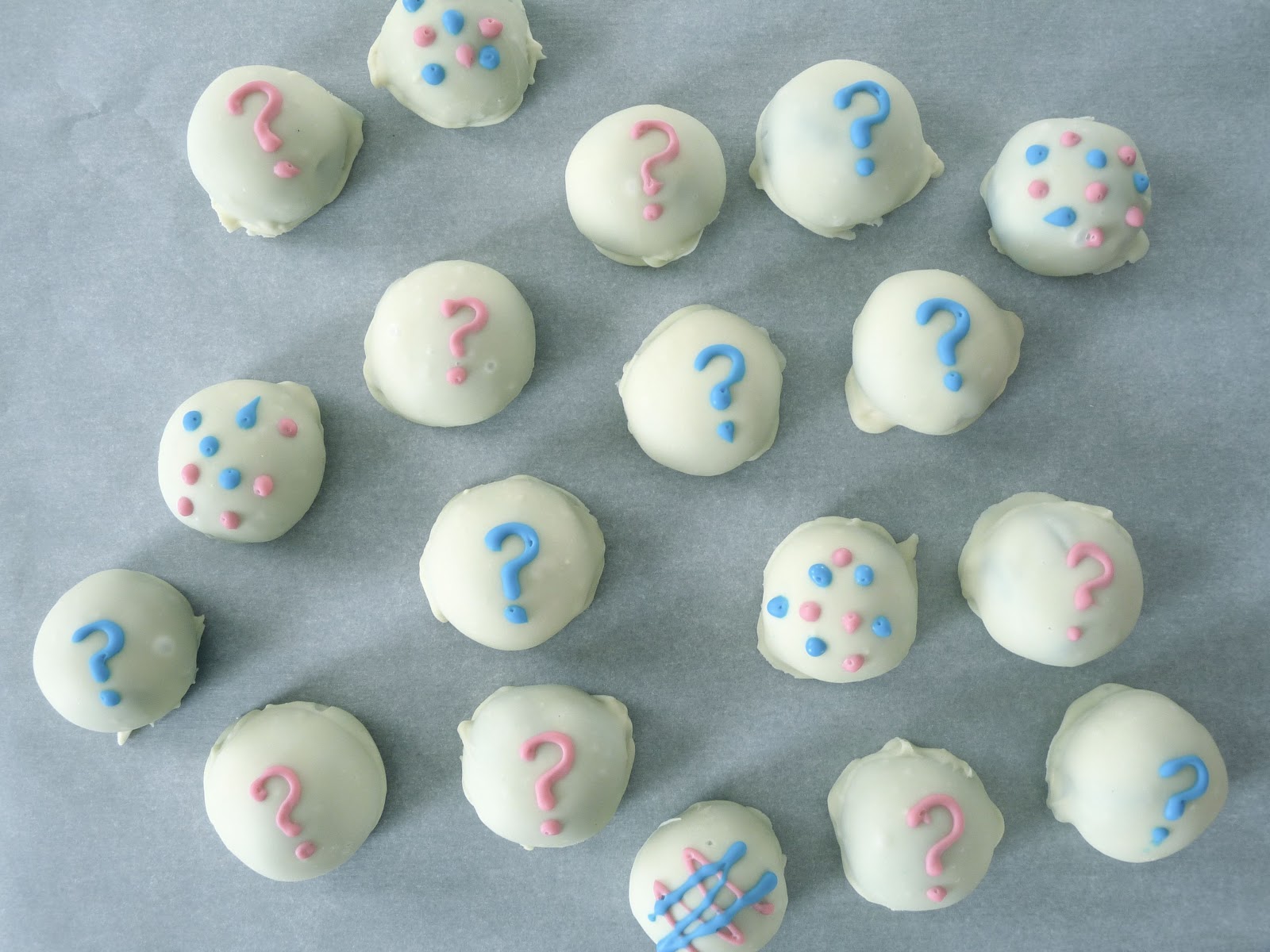 Baby Reveal Truffles