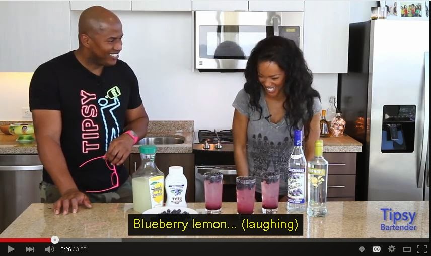 Captioned  TV Tipsy Bartender