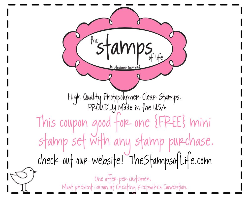 The Stamps of Life with Stephanie Barnard April 2014