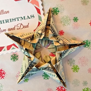 A star as a gift for Christmas
