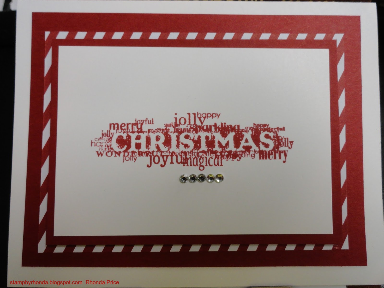 Paper Wishes and Stampin' Dreams: Seasonal Sayings Christmas Card