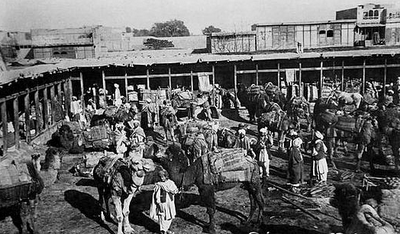 Indian caravan arrives in Bukhara