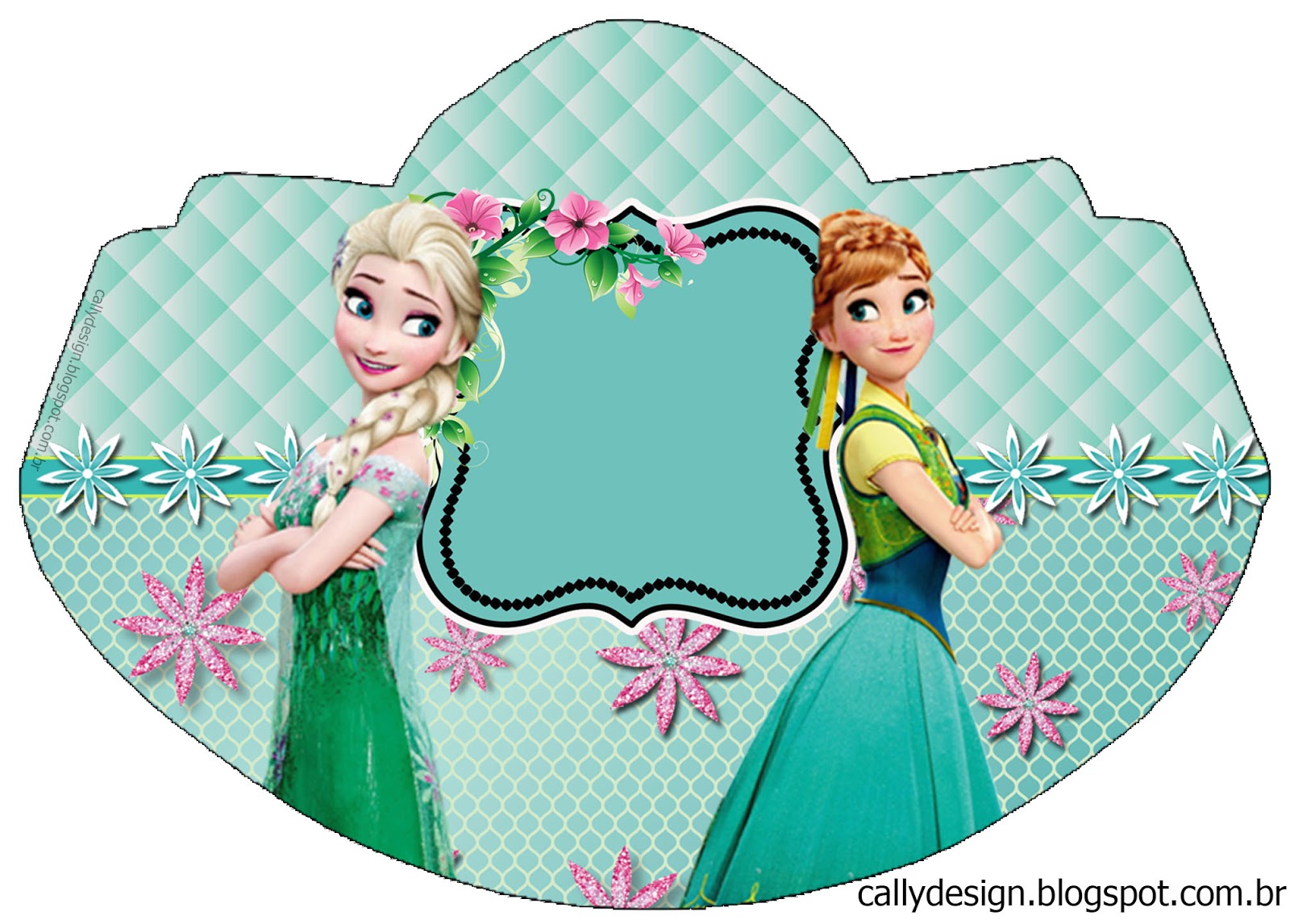 Kit Aniversário "Frozen Fever" para Imprimir CALLY'S DESIGNKits