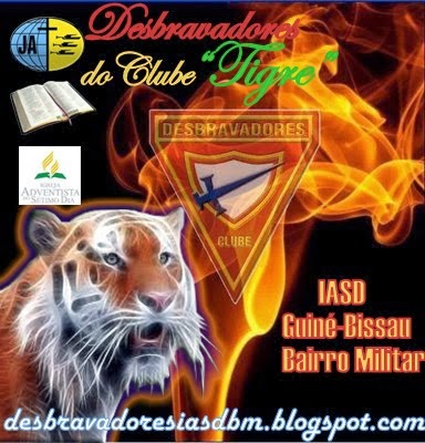 Desbravadores de clube Tigre da Igreja Adventista de Bairro militar "Bissau"