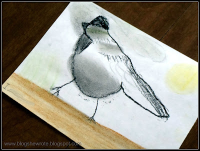 Blog She Wrote: Chickadee in Pastel