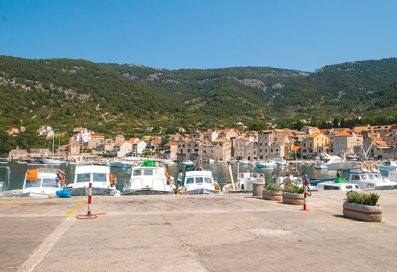 Port of vis island image of the port of vis island croatia