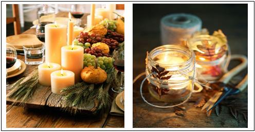 Keep It Casual Wow guests with these rustic Thanksgiving table decorating ideas, and get more DIY ideas for table settings and place cards.