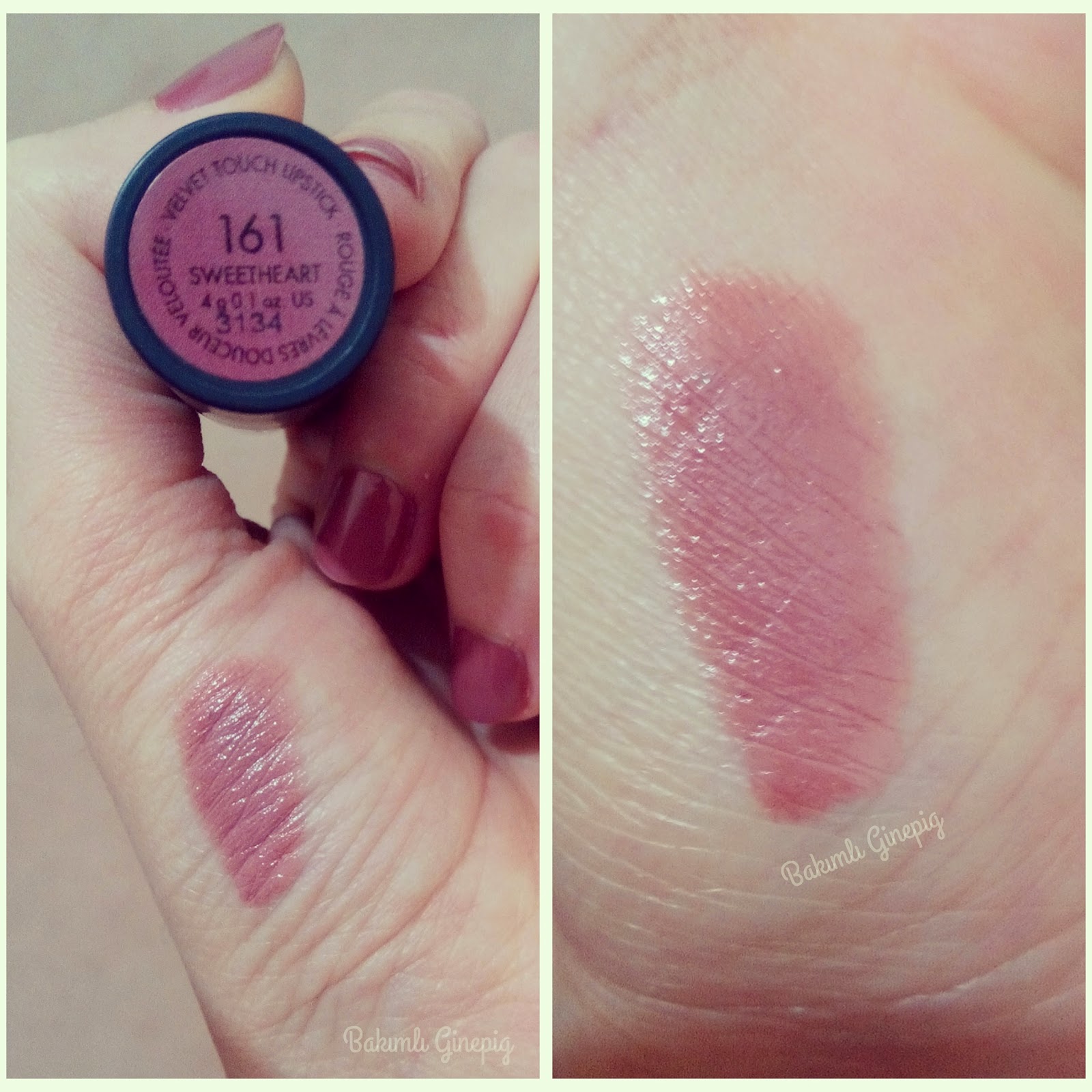 Bakımlı Ginepig GOSH Velvet Touch Lipstick Sweetheart