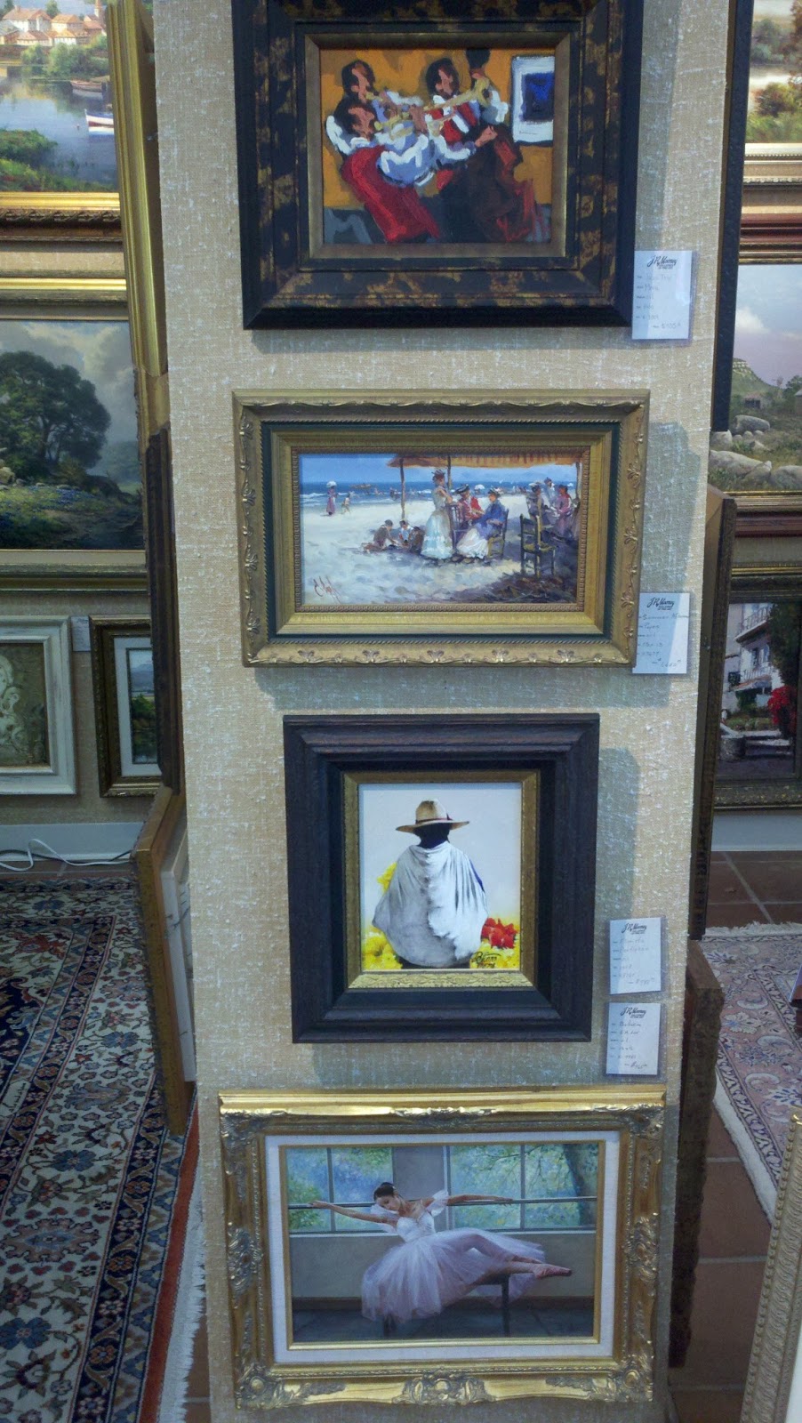 J.R. Mooney Galleries of Fine Art REHANGING of the San Antonio Gallery