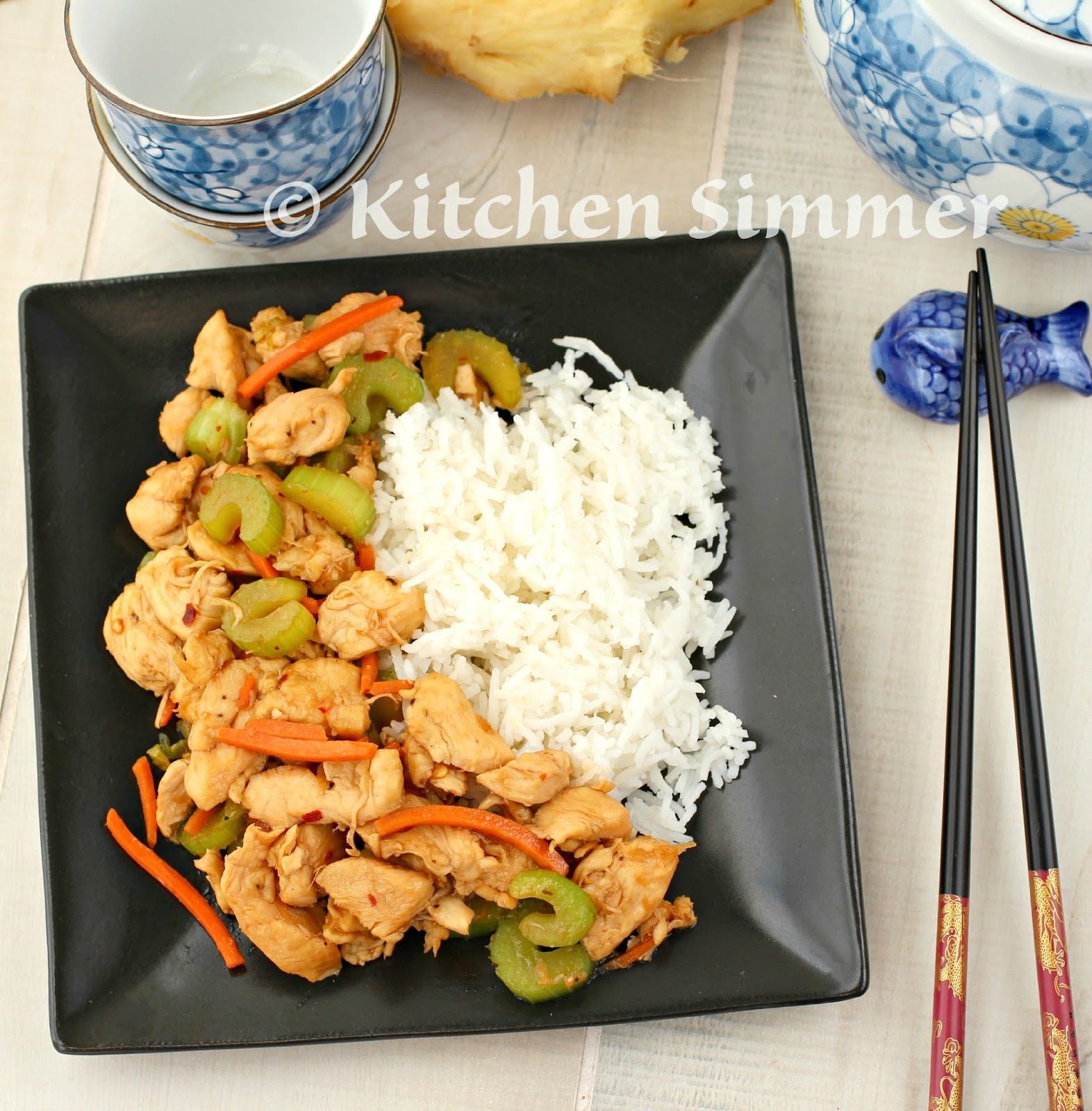 Kitchen Simmer Hoisin Ginger Chicken Stir Fry