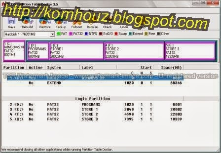 Complete package for hard disk data recovery and partition recovery