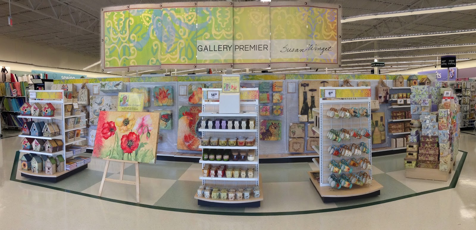 Susan Winget Our New Studio Shop at JoAnn's!!