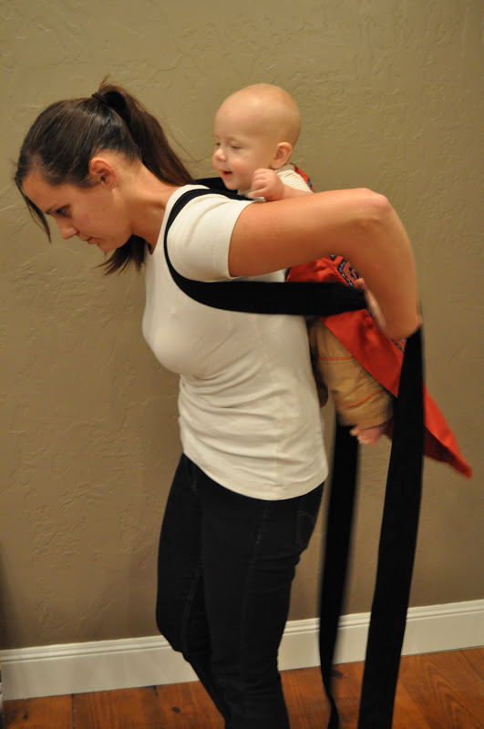 Dai Nyia PICTURES How to Wear a Hmong Baby Carrier