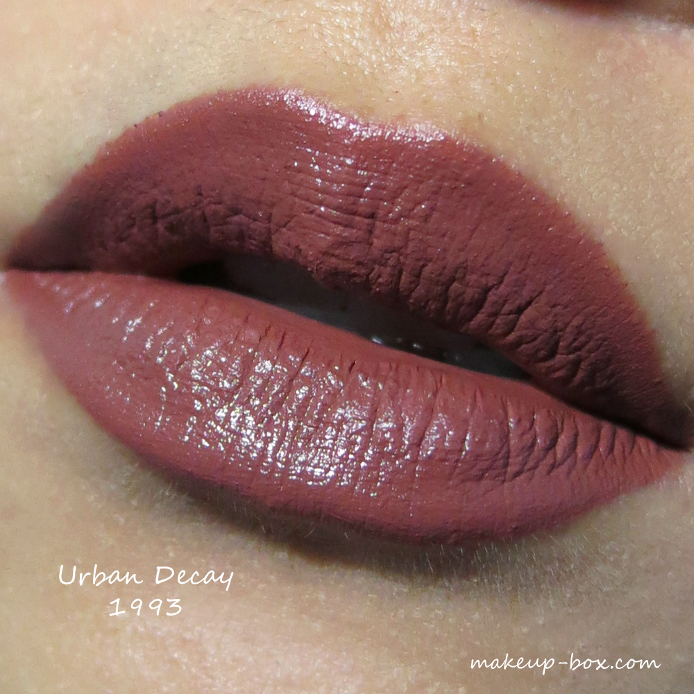 REVIEW: Urban Decay Matte Revolution Lipsticks - 1993 