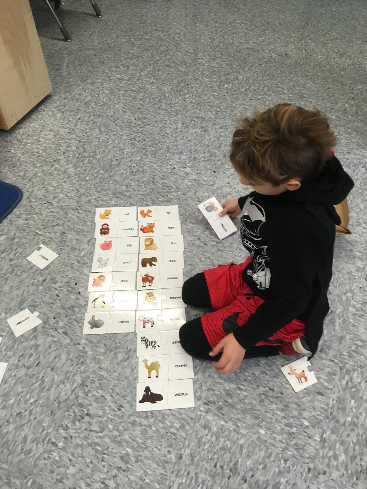 Literacy Station- Word Puzzles