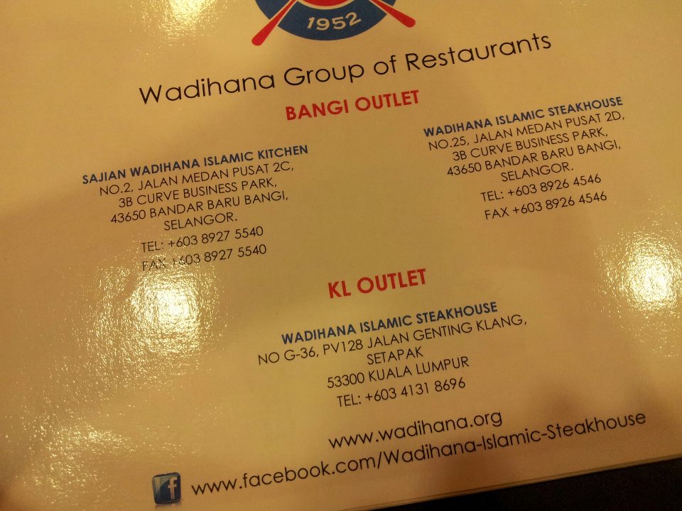 Syazwana Jamal Wadihana Islamic Steakhouse Bangi