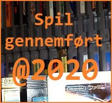 # Gennemførte spil @ 2020