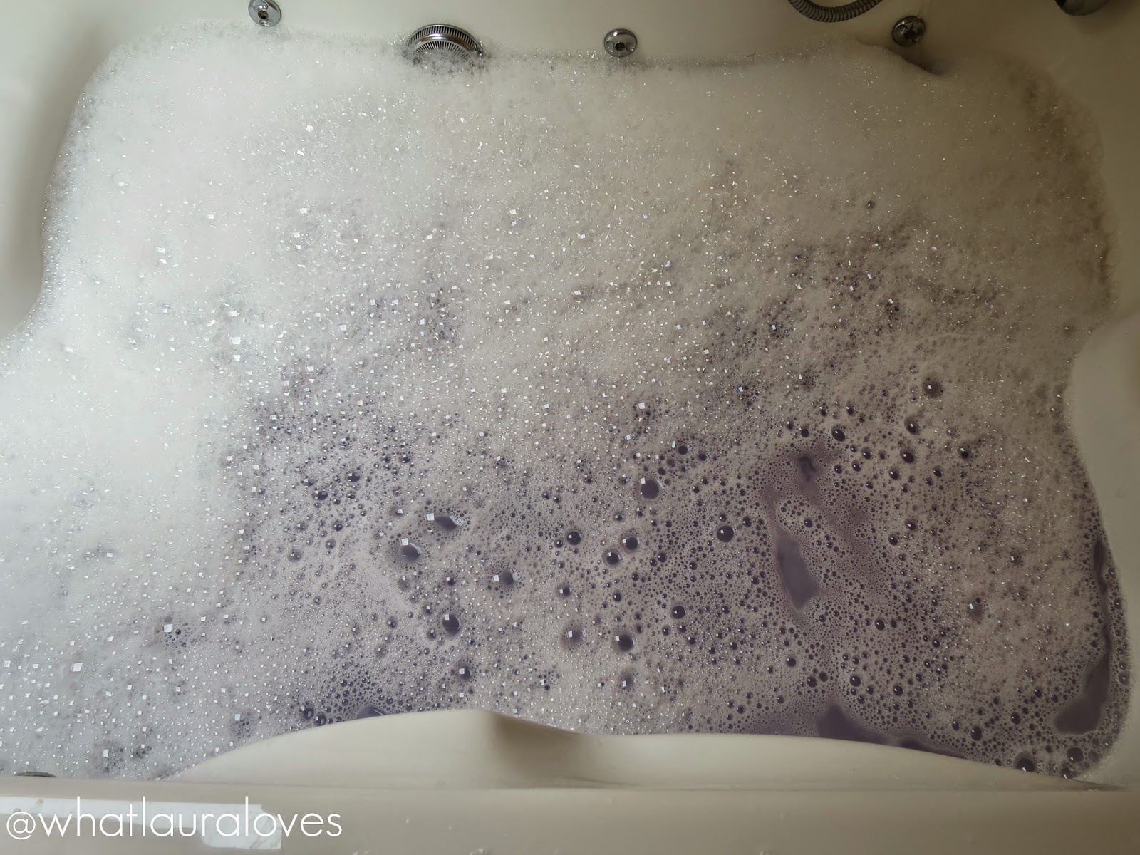 Lush Ultraviolet Bubble Bar Review What Laura Loves